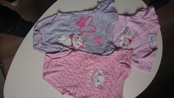 Lot de 3 bodies les aristochats