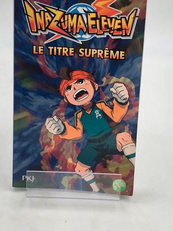 Livre Inazuma Eleven le titre suprême