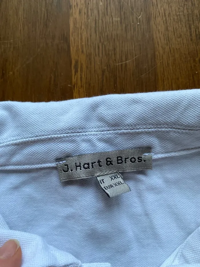 Polo blanc homme taille XXL en très bon état - photo numéro 3