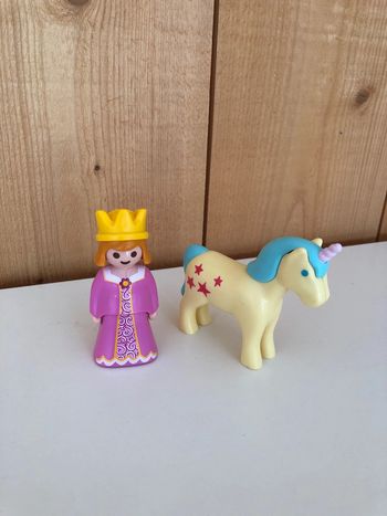 Princesse 👸 et licorne 🦄 playmobil 123
