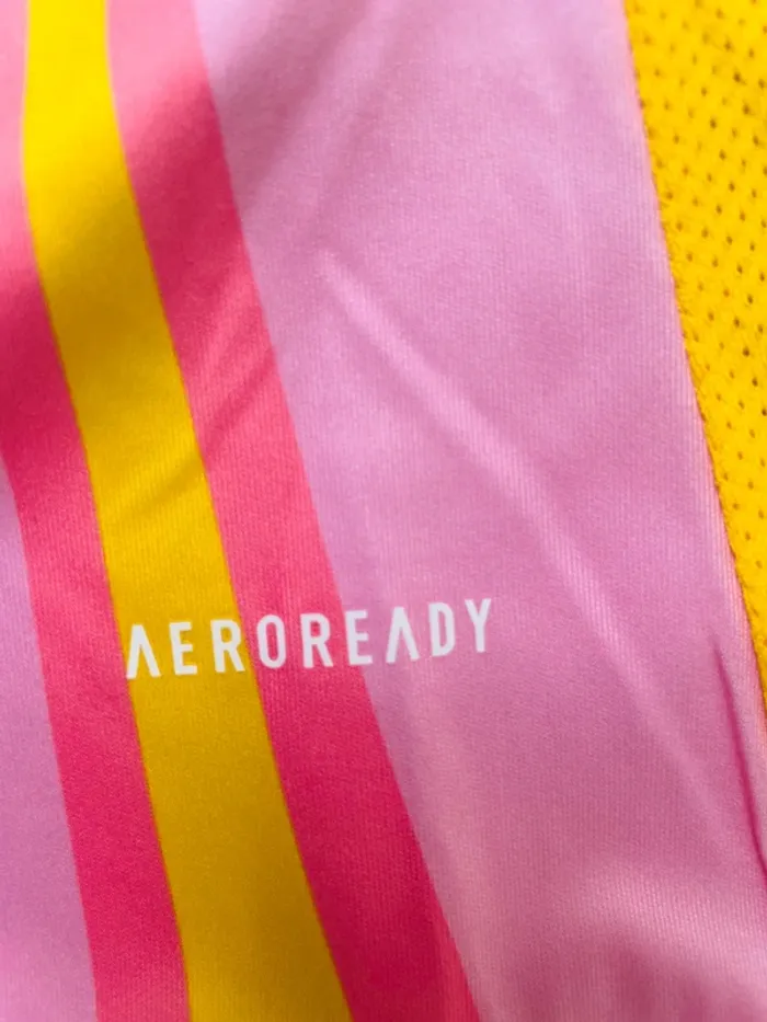 Maillot concept foot Écosse rose jaune taille S - photo numéro 7