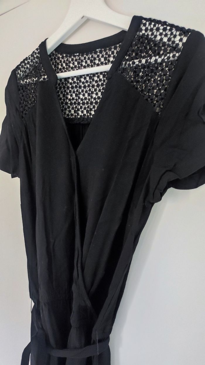 Robe noire courte camaïeu T38 - photo numéro 2