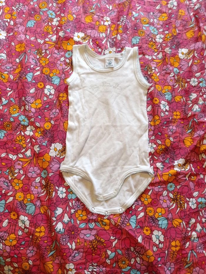 Body taille 1 an de la marque Petit bateau