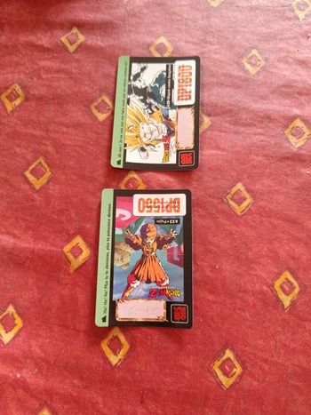 Carte dragon ball Z