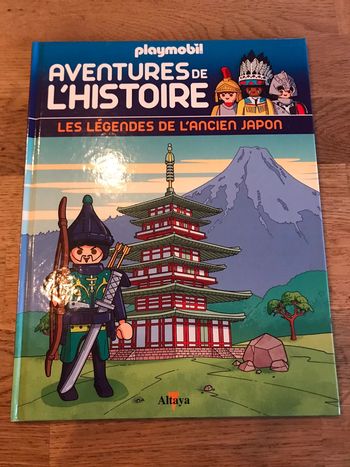 Livre Playmobil Aventures de l’histoire Numéro 33 Les légendes de l’ancien Japon