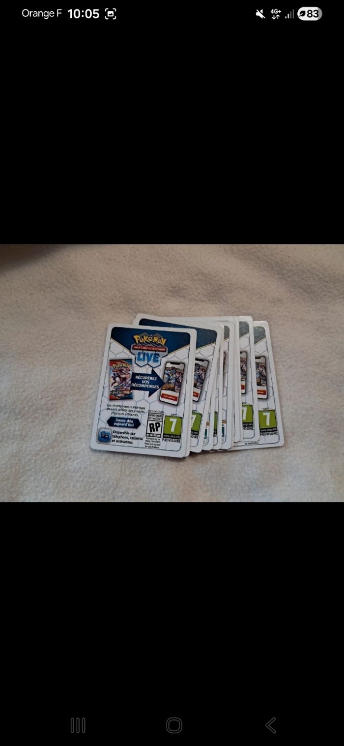 Carte Pokemon JCC Live - photo numéro 2