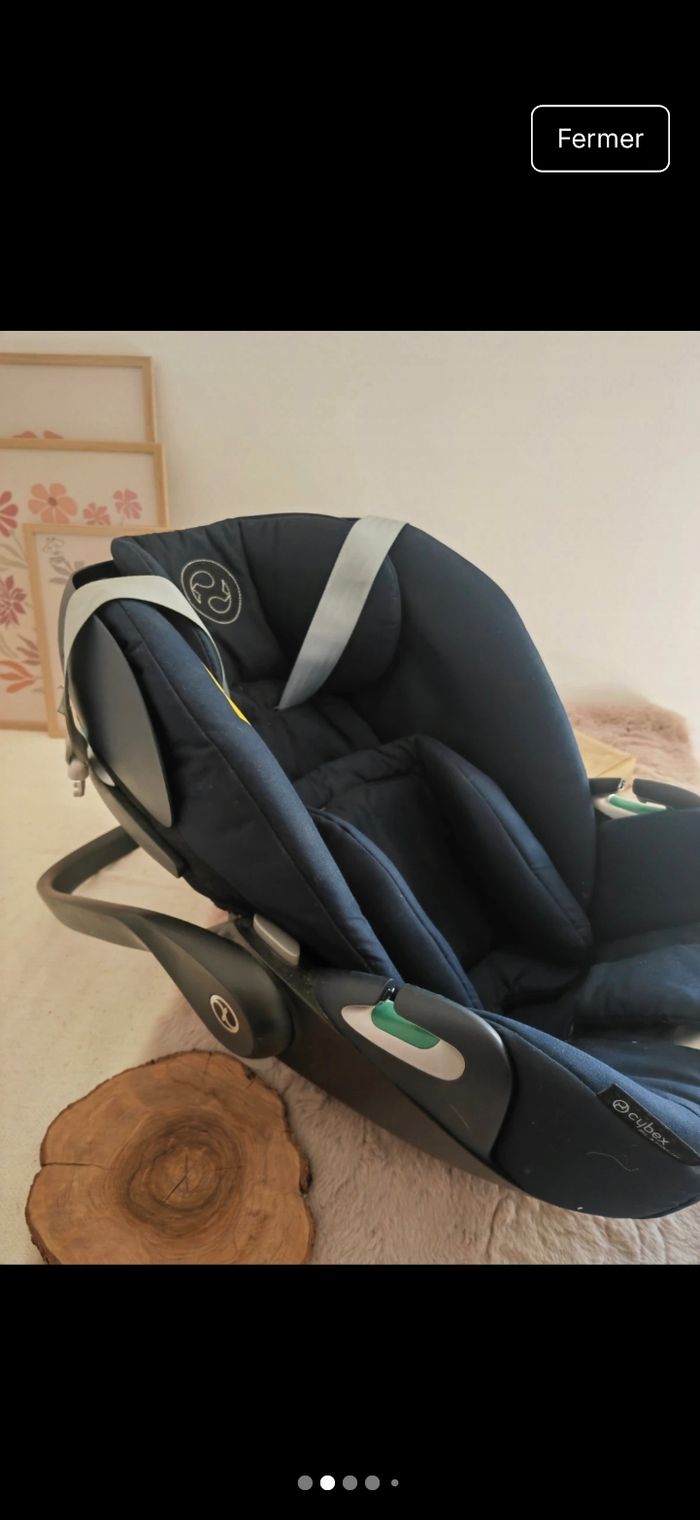 Cosy Cybex Cloud Z2 i-Size inclinable - Très bon état - Jamais accidenté
✔️ Inclinaison à plat | ✔️ Sécurité i-Size | ✔️ Compatible poussettes | Sécurité voiture bébé, confort - photo numéro 2