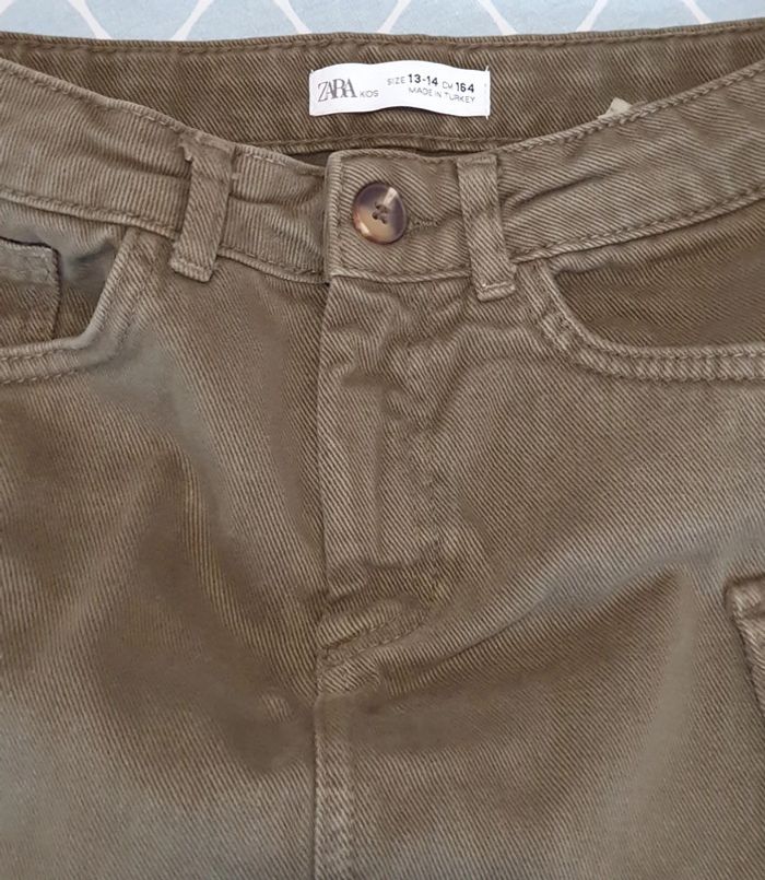Jupe en jeans Zara - 14A - photo numéro 2