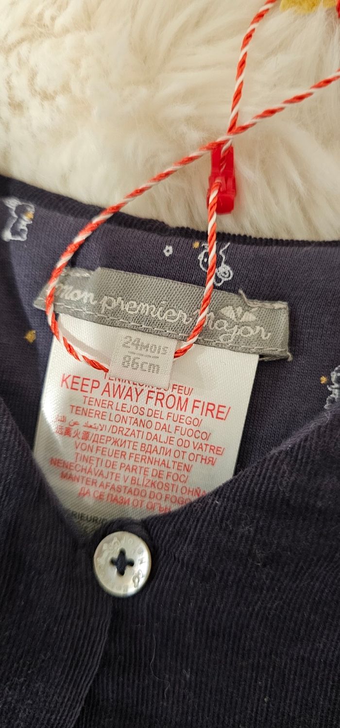 Magnifique gilet marine Sergent Major 24 mois Neuf - photo numéro 5