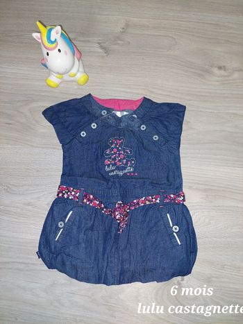 Robe castagnette 6 mois