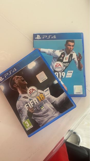 FIFA 18 et 19 ps4