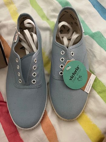 Tennis femme victoria bleu ciel 36