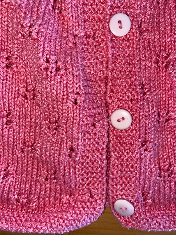 Gilet fait main - photo numéro 2