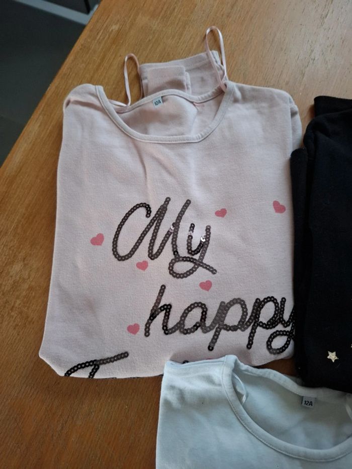 Lot t shirt manches longues - photo numéro 2