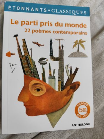 Livre le parti pris du monde 22 poèmes contemporains 