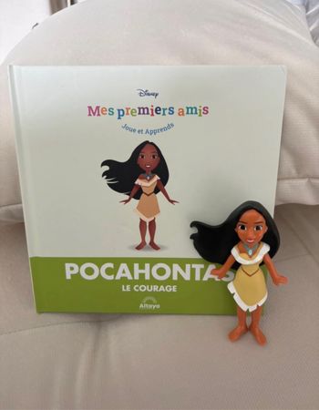 Figurine + Livre Poncahontas n 73 Mes Premiers Amis Disney Altaya