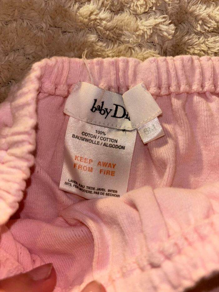 Bloomer rose Baby Dior en coton 3 mois - photo numéro 4