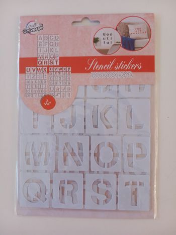 Pochoirs autocollants