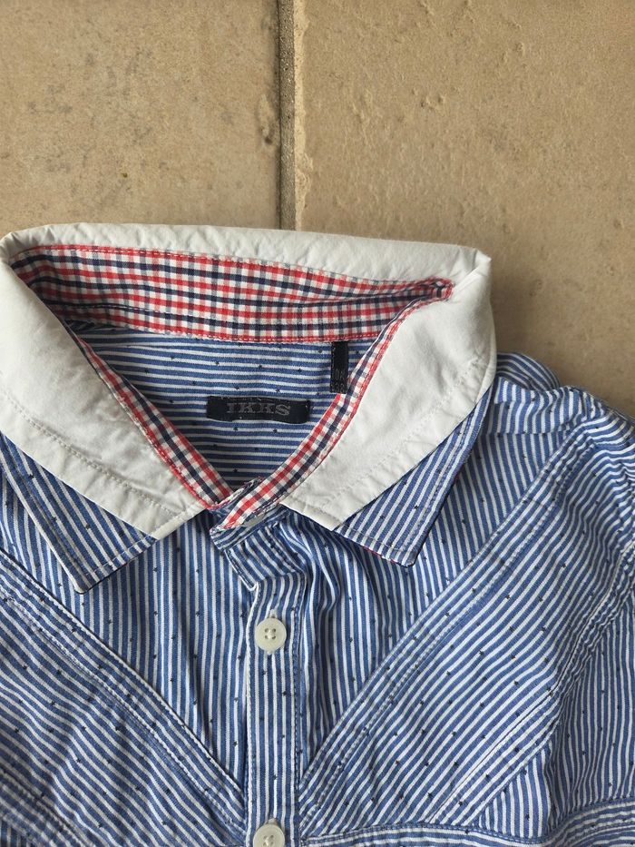 Chemise garcon okaidi 10 ans ikks - photo numéro 2