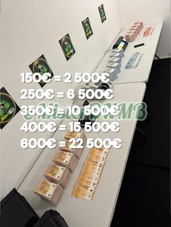 Faux billets/Prop money réaliste.
