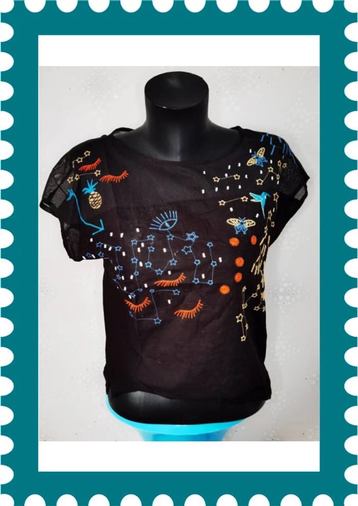 D2798 - tee-shirt femme XS