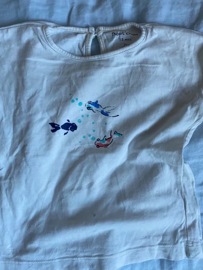 Lot 4 tee shirt 18 mois - photo numéro 5