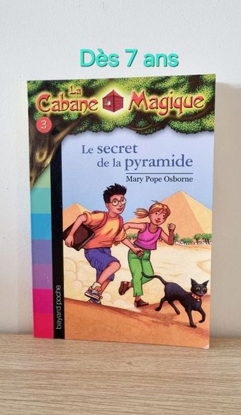 Livre jeunesse : La cabane magique Tome 3 Le secret de la pyramide