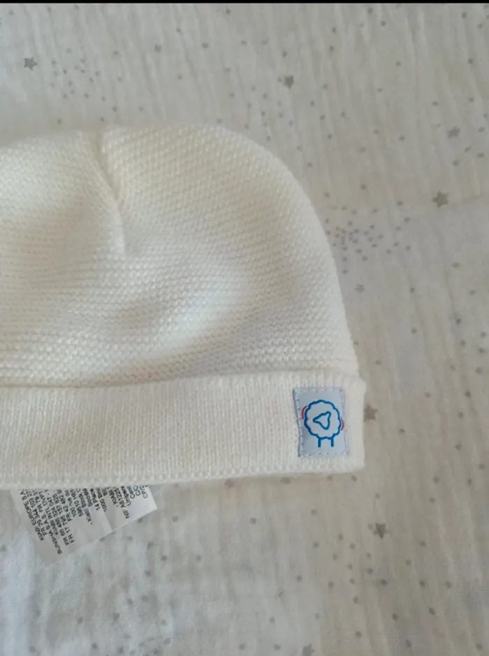 Bonnet bébé mixte 1/3 mois - photo numéro 2