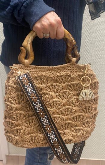Sac cabas au crochet