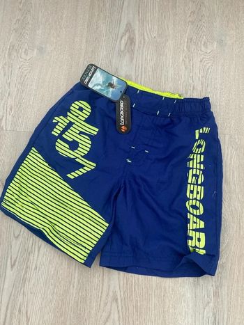 Short bermuda, maillot de bain, Longboard, taille 6 ans, neuf