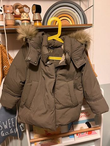 Manteau chaud Zara 2/3 ans