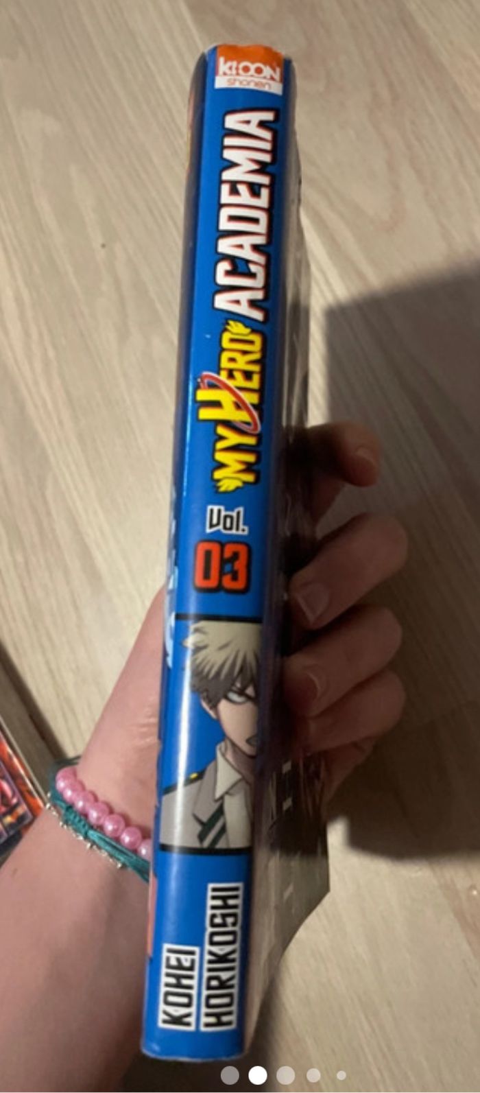 Manga my hero academia tome 3 - photo numéro 2