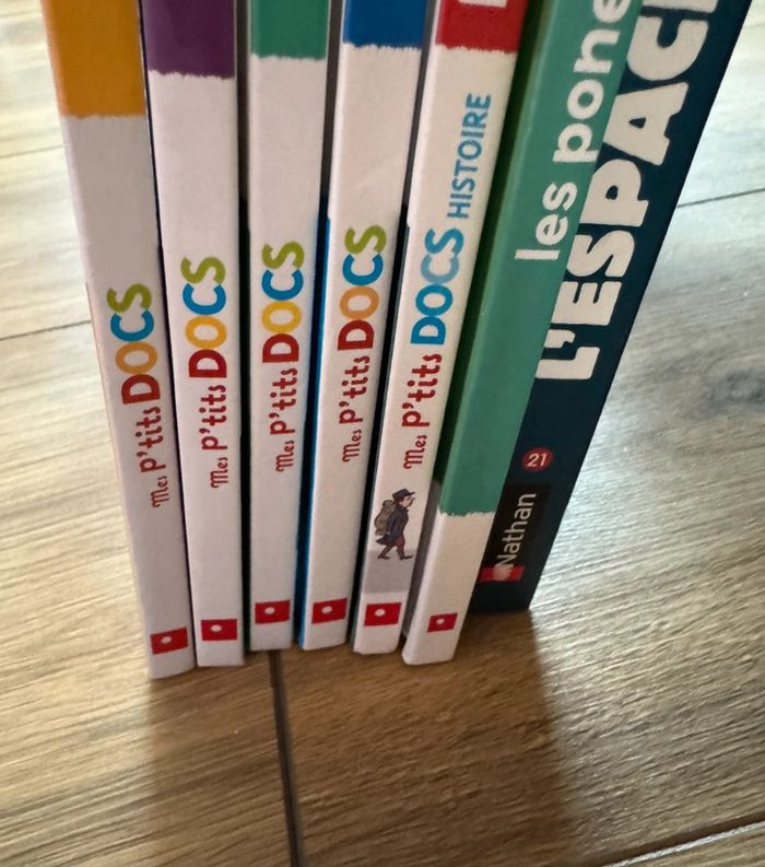 Lot livres mes p’tits docs Nathan - photo numéro 14
