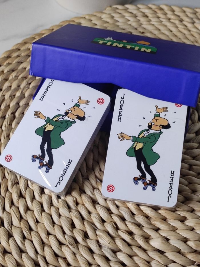 Jeux de cartes Tintin neuf - photo numéro 5