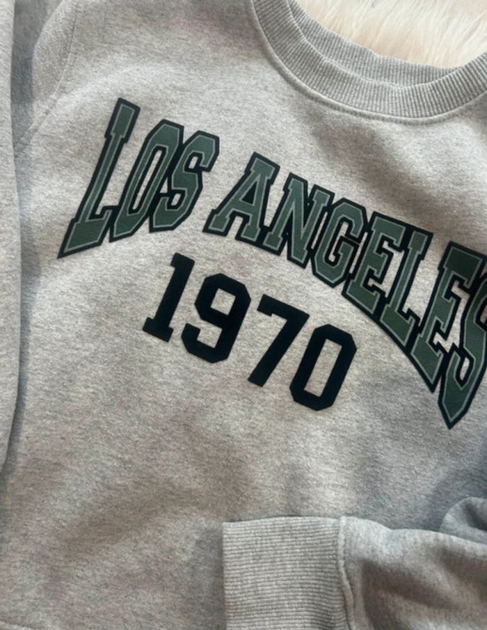 Sweat zara « los angeles » taille 8 ans - photo numéro 2