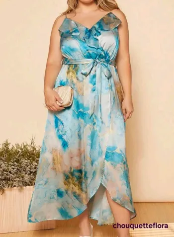 Robe effet soie shein