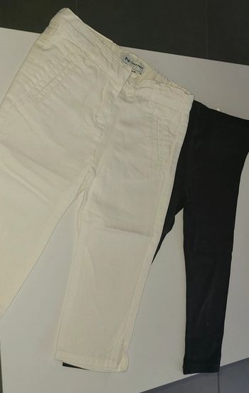 Lot Leggings pantalon pantacourt fille 3 ans 36 mois