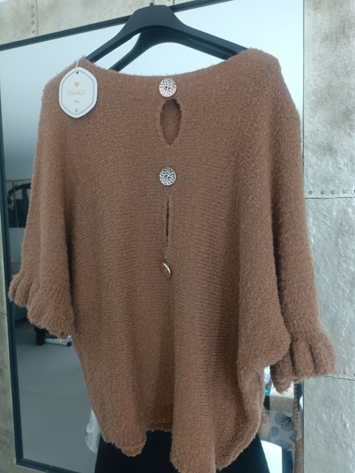 Pull manches 3/4 neuve femme - photo numéro 2