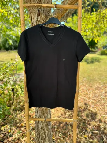 T-shirt noir || Emporio Armani || Taille L