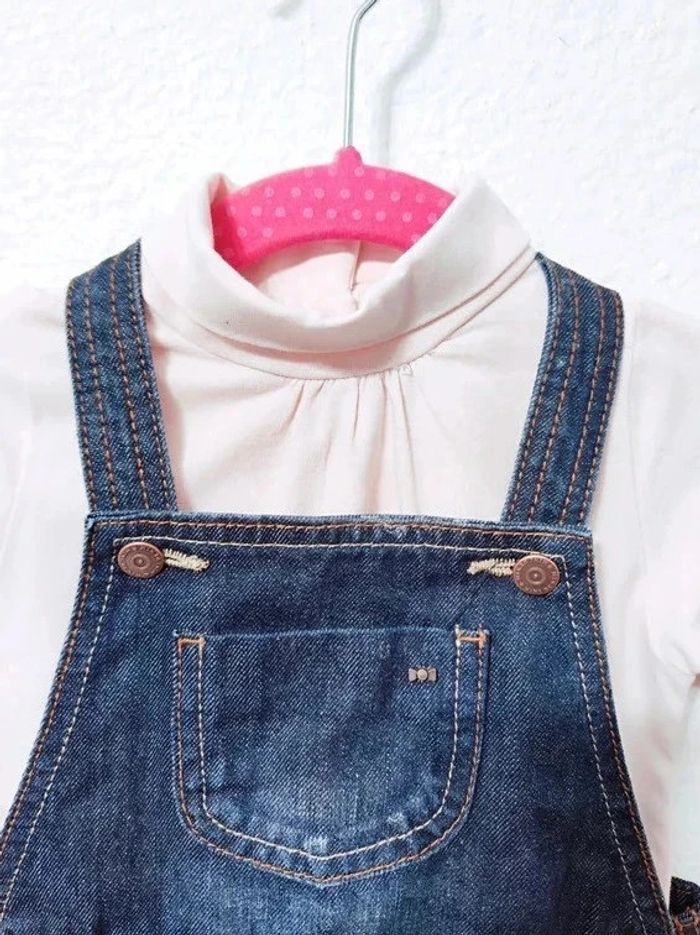 Ensemble bébé fille taille 6 mois, comme neuf. - photo numéro 4