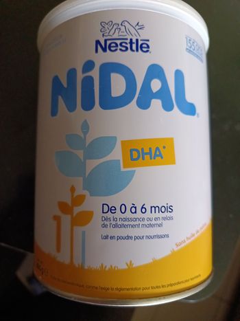 Lait nidal 1er âge neuve
