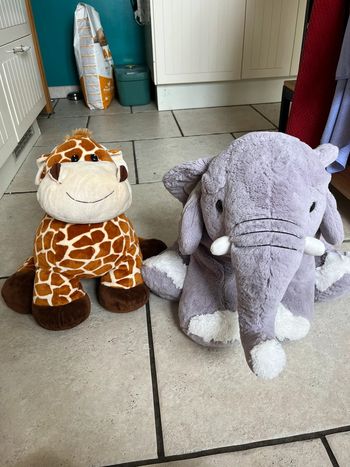 Lot de grandes peluches