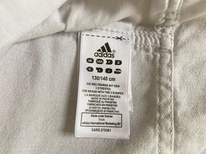 Kimono judo club petit Quevilly 8-10 ans Adidas - photo numéro 2