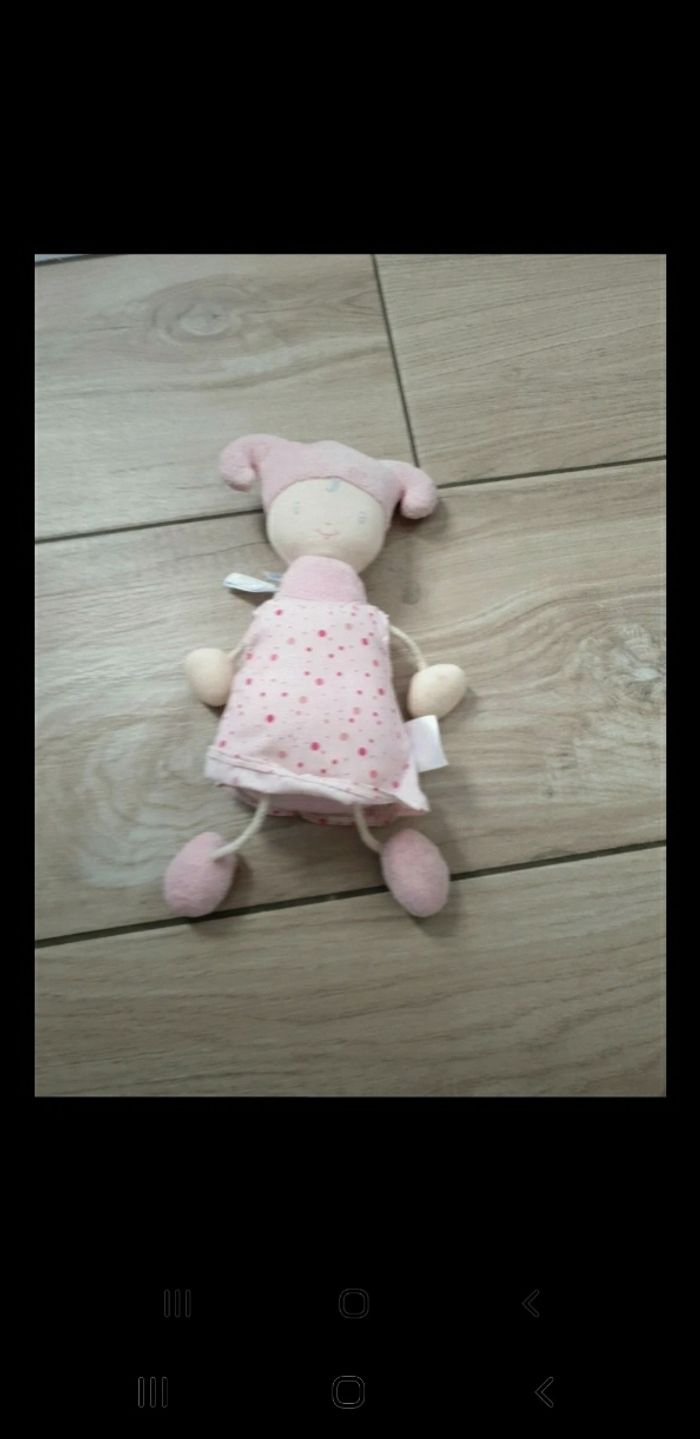Poupée doudou hochet corolle - photo numéro 2