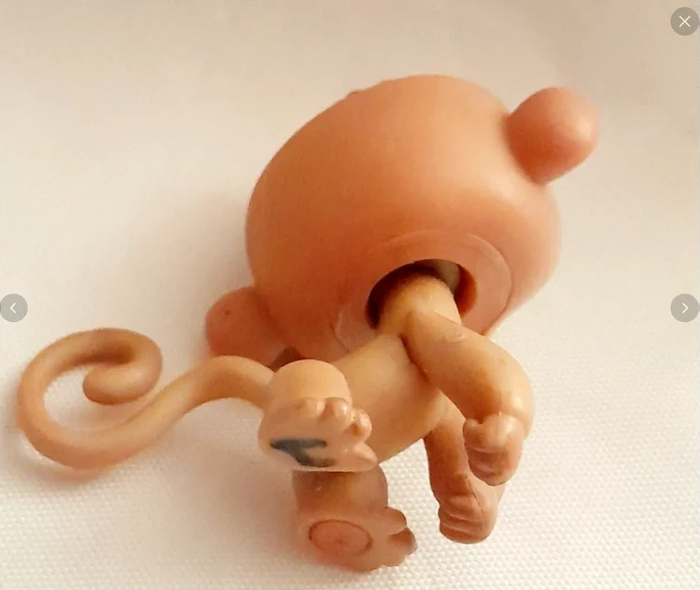 Figurine Littlest Pet Shop Singe aux yeux vert #373 - photo numéro 3