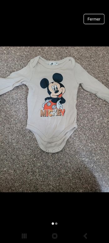 Ensemble body et legging 1mois