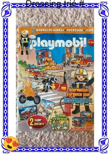 Gratuit Livre playmobil pompier n24 Gratuit