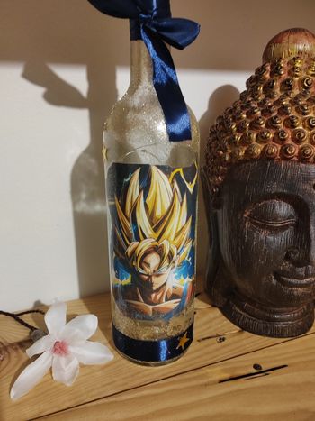Bouteille lumineux dragon ball super