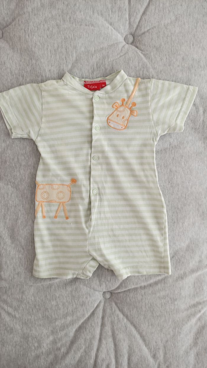 Lot de 5 pyjamas légers 3 mois - photo numéro 4