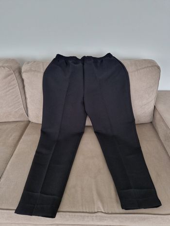 Pantalon noir élastique sans poches